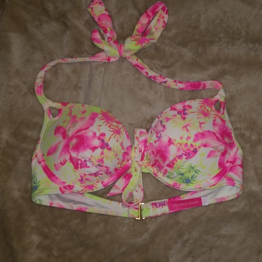 Victoria's Secret push-up halter bikini top